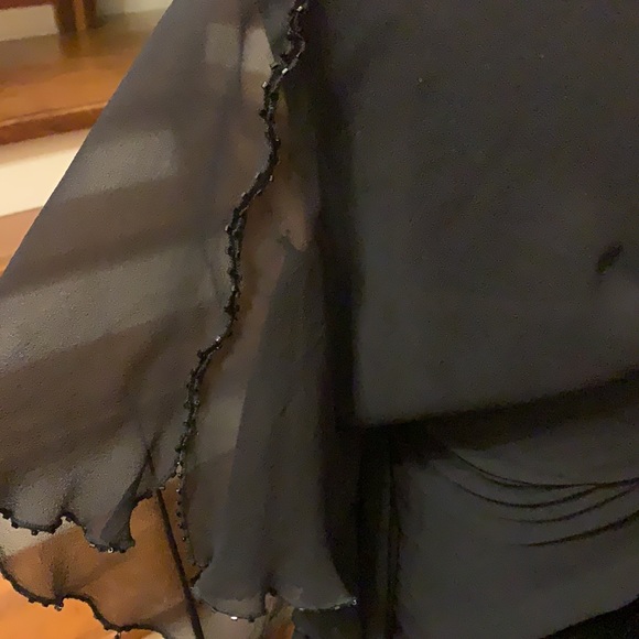 - Sheer Beaded top - - Picture 3 of 5